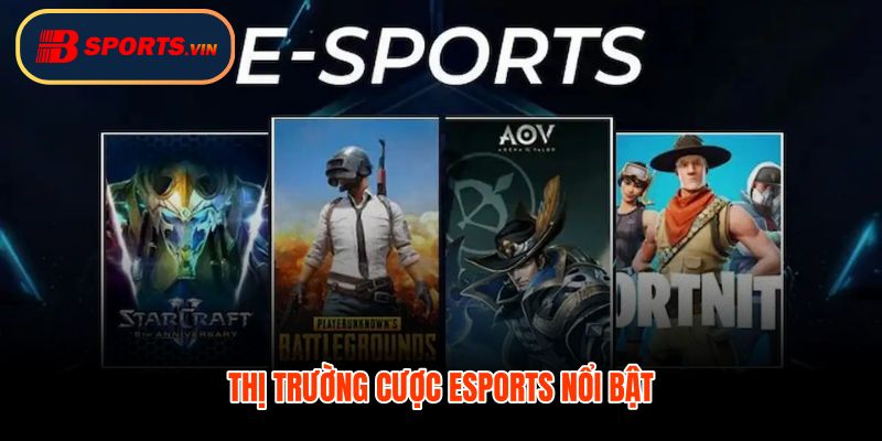 Cá cược Esports danh mục game cửa thắng thua live